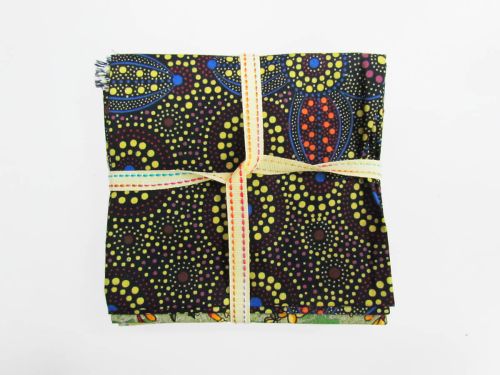 Great value Australian Indigenous Cotton 6 x Fat 1/4 Pack- Flora available to order online New Zealand