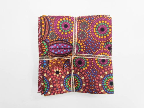 Great value Australian Indigenous Cotton 6 x 1/4 Pack- Berry available to order online New Zealand