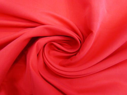 Great value Water Resistant Peachskin Microfibre- Soft Red #11264 available to order online New Zealand