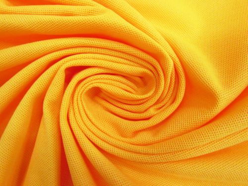 Great value Cotton Blend Pique Knit- Sunflower #11409 available to order online New Zealand