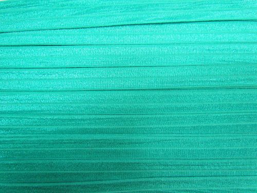 Great value 16mm Shiny Fold Over Elastic- Seafoam Teal #T512 available to order online New Zealand