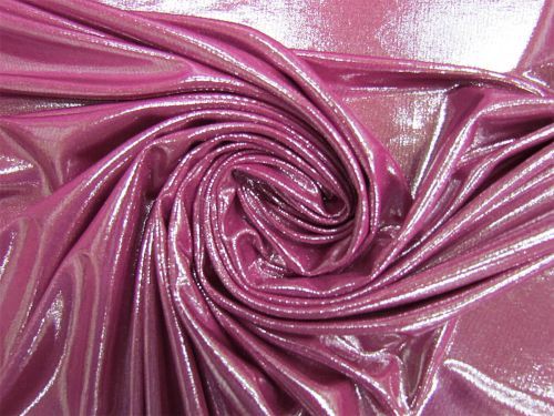 Great value Shimmering Foile On Jersey- Gem Magenta #11528 available to order online New Zealand