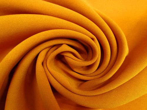 Great value Satin Back Crepe- Pumpkin Pie Orange #11565 available to order online New Zealand