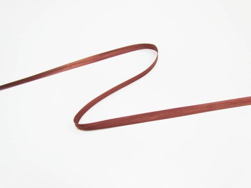 Great value 10mm Satin Bias Binding- Rich Brown T530 available to order online New Zealand