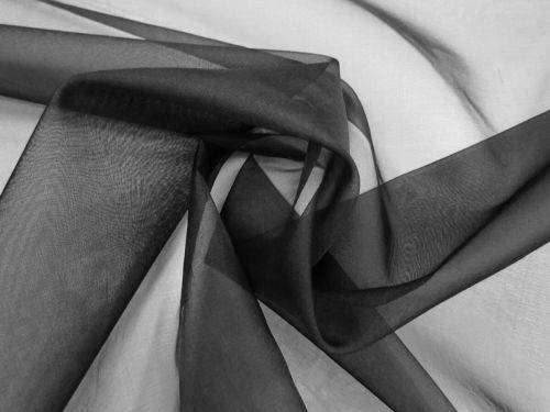 Great value Silk Organza- Waltz Black #11595 available to order online New Zealand