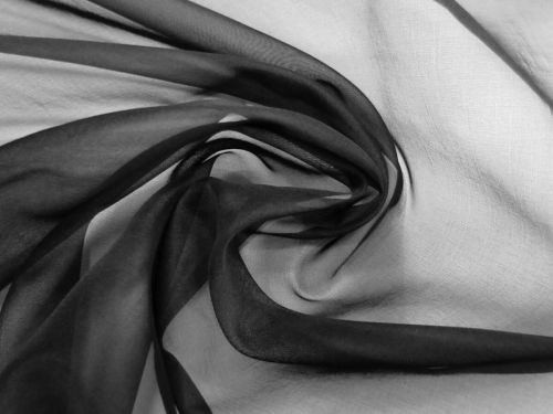 Great value Silk Organza- Tango Black #11597 available to order online New Zealand