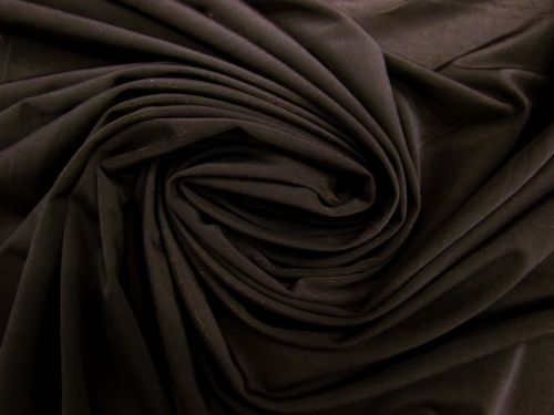 Great value Sheer Shimmer Spandex Lining- Carob Brown #11722 available to order online New Zealand