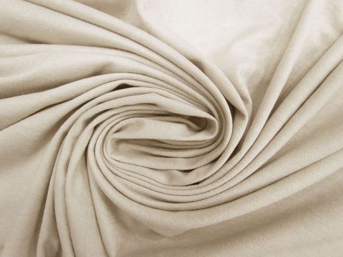 Great value Viscose Jersey- Aries Beige #11770 available to order online New Zealand