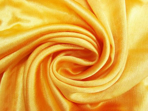 Great value Textured Viscose Satin- Marigold #11889 available to order online New Zealand