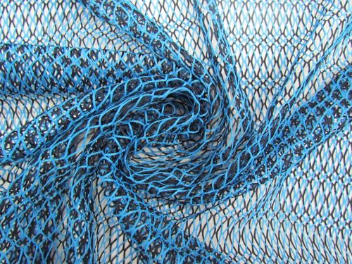 Great value Two-Tone Fishnet- Blue And Black #12030 available to order online New Zealand