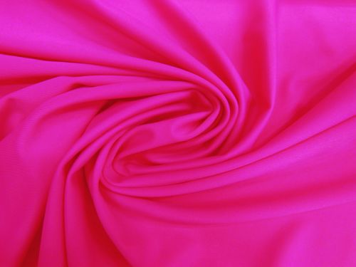 Great value Recycled Matte Spandex- Electric Pink #11956 available to order online New Zealand