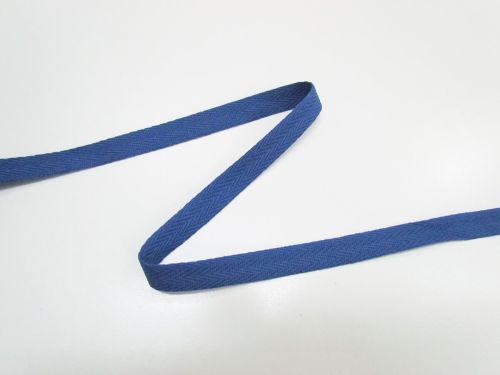 Great value 12mm Cotton Herringbone Tape- Bright Royal #T594 available to order online New Zealand