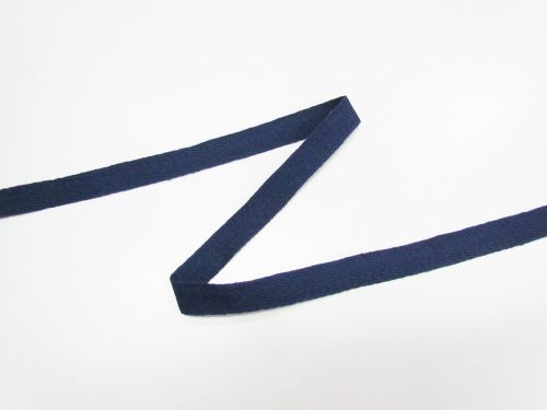 Great value 15mm Cotton Herringbone Tape- Sailor Navy #T601 available to order online New Zealand