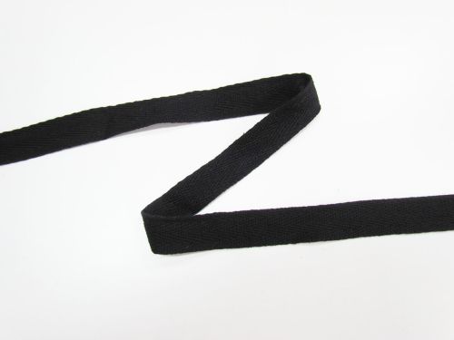 Great value 20mm Cotton Herringbone Tape- Soot Black #T603 available to order online New Zealand