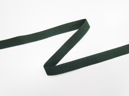 Great value 16mm Cotton Herringbone Tape- Pine Green #T608 available to order online New Zealand