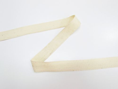 Great value 25mm Cotton Herringbone Tape- Oatmeal Cream #T613 available to order online New Zealand