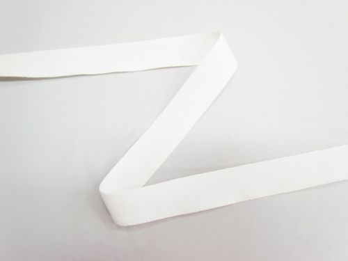 Great value 25mm Cotton Herringbone Tape- Milk White #T615 available to order online New Zealand