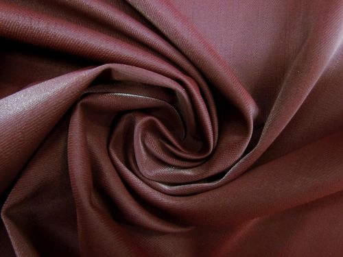 Great value PVC Coated Brushed Cotton Twill- Deep Burgundy #12088 available to order online New Zealand