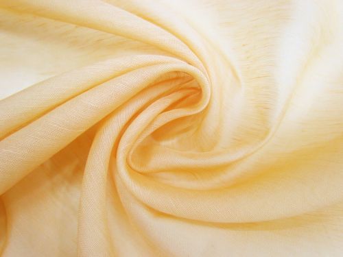 Great value Silk Linen Slub Organza- Apricot #12113 available to order online New Zealand