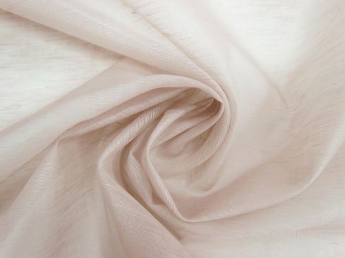 Great value Silk Linen Slub Organza- Mauve Grey #12120 available to order online New Zealand