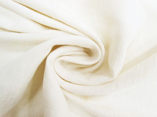 Great value Linen Viscose Double Twill- Magnolia Ivory #12158 available to order online New Zealand