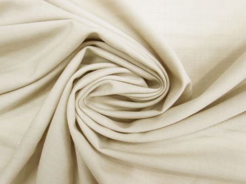 Great value Stretch Wool Blend Twill Suiting- Light Beige Marle #12186 available to order online New Zealand