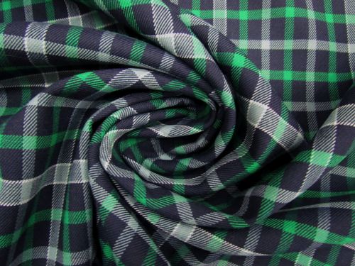 Great value Golfer Plaid Wool Blend Coating #12199 available to order online New Zealand