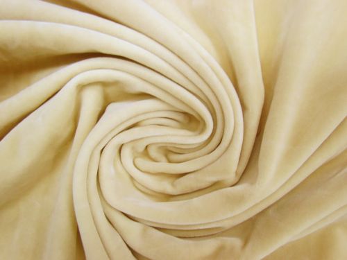 Great value Stretch Cotton Velveteen- Cream #12209 available to order online New Zealand