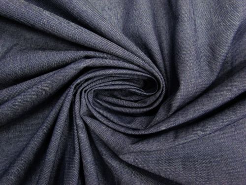 Great value Cotton Chambray- Indigo #12217 available to order online New Zealand