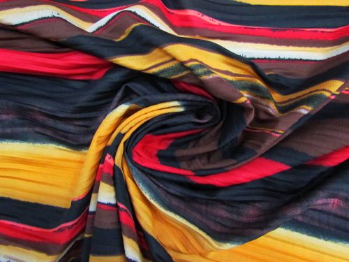 Great value Earthy Pleated Matte Spandex #12229 available to order online New Zealand