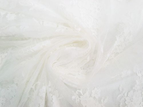 Great value 160cm Panel- Fantasy Florals Lace- Ivory #12234 available to order online New Zealand