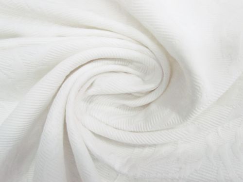 Great value Minorca Gardens Cotton Jacquard- Ivory #12236 available to order online New Zealand