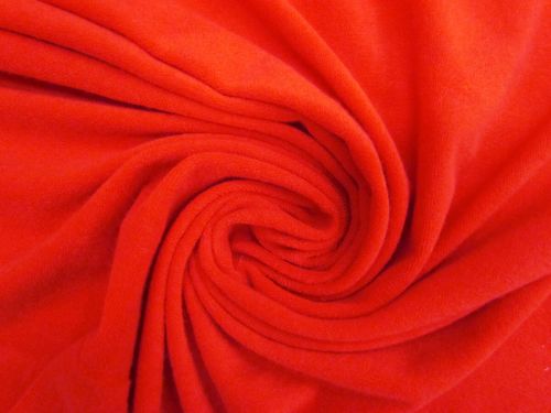 Great value Stretch Cotton Blend Terry Towelling- Burning Red #12241 available to order online New Zealand