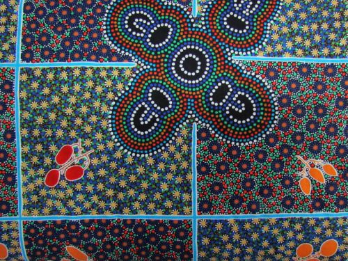 Great value Women Gathering Bush Tucker- Blue available to order online New Zealand