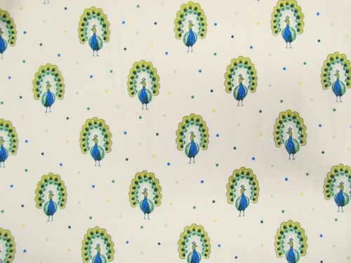 Great value Liberty Cotton- Garden Party Collection- Proud Peacock- B available to order online New Zealand