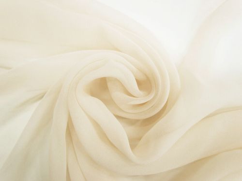 Great value Silk Chiffon- Parchment Beige #12575 available to order online New Zealand