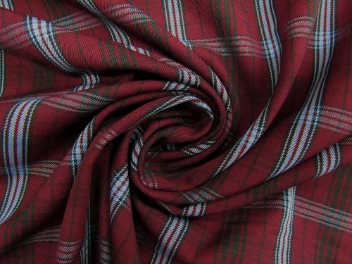 Great value Angelou Plaid Viscose Blend Suiting #12308 available to order online New Zealand