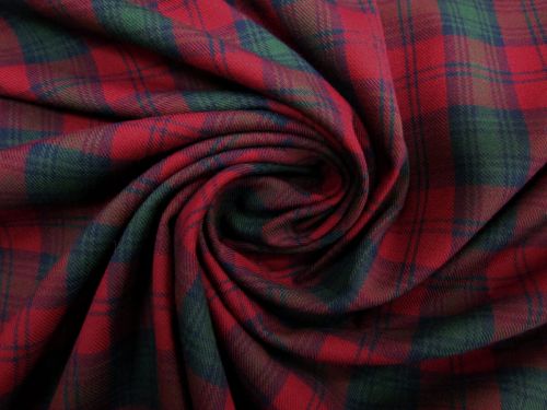 Great value Keats Plaid Brushed Viscose Blend Suiting #12309 available to order online New Zealand