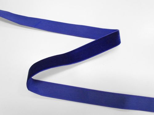 Great value 19mm Velvet Ribbon- Blue #T652 available to order online New Zealand