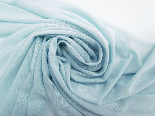 Great value 2 Way Stretch Mesh- Frozen Blue #12414 available to order online New Zealand