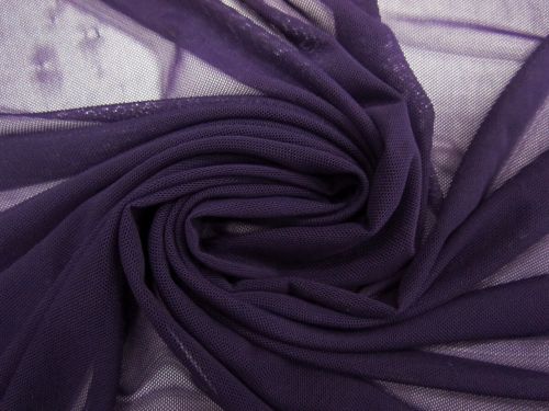 Great value *Seconds* 2 Way Stretch Mesh- Rich Purple #12415 available to order online New Zealand