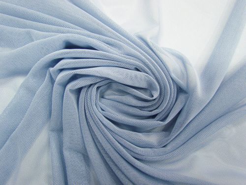 Great value 2 Way Stretch Mesh- Dusty Blue #12421 available to order online New Zealand