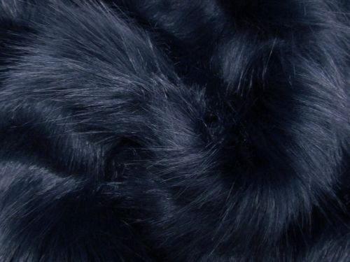 Great value Long Pile Faux Fur- Midnight #12435 available to order online New Zealand