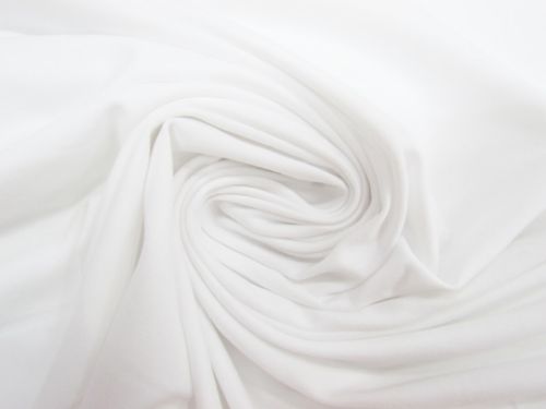 Great value Cotton Spandex- Swan White #12439 available to order online New Zealand