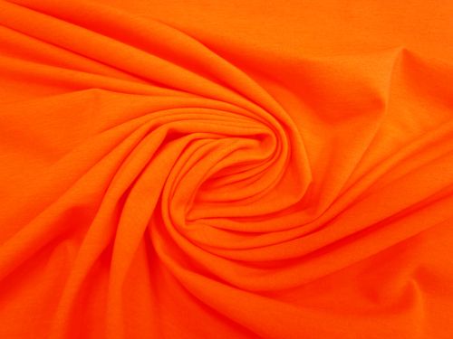 Great value Cotton Blend Spandex- Neon Orange #12443 available to order online New Zealand