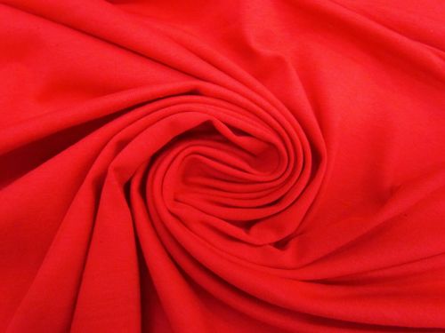 Great value Cotton Blend Spandex- Strawberry Red #12445 available to order online New Zealand