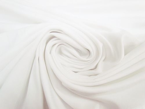 Great value Cotton Spandex- Coastal White #12490 available to order online New Zealand