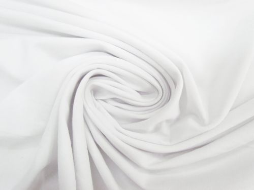 Great value Cotton Spandex- Limestone White #12491 available to order online New Zealand