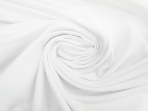 Great value Luxe Cotton Spandex- Dreamy White #12492 available to order online New Zealand