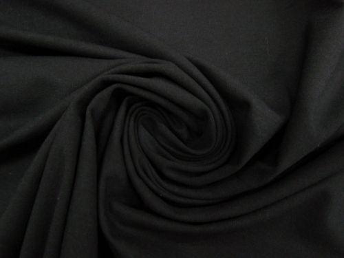 Great value Cotton Spandex- Midnight Black #12493 available to order online New Zealand